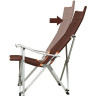 Кресло складное KOVEA LOW LONG RELAX CHAIR, коричневое KECT9CA-02BW